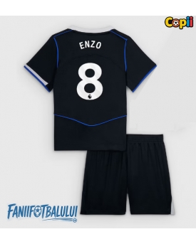 Chelsea Enzo Fernandez #8 Echipament de Fotbal Replică 2025-26 Copii Treilea (+ Șorturi)